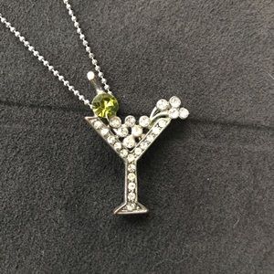 Martini Pendant Necklace
